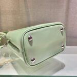 Replica Prada Panier ostrich leather 1BA319 Bag Green - 图片 5