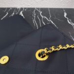 Replica Prada Nylon Vintage Chain Stray Bag 1BD630 Black - 图片 5