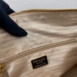 Replica Prada Nylon Vintage Chain Stray Bag 1BD630 Apricot - 图片 7