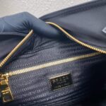 Replica Prada Nylon Vintage Chain Stray Bag 1BD625 Black - 图片 7