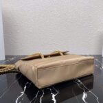 Replica Prada Nylon Vintage Chain Stray Bag 1BD620 Apricot - 图片 2