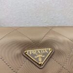Replica Prada Nylon Vintage Chain Stray Bag 1BD620 Apricot - 图片 3