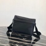 Replica Prada Nylon and Saffiano Leather Bag with Strap 2VD769 Black - 图片 2