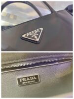 Replica Prada Brushed leather handbag 1BA320 Black - 图片 8