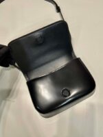 Replica Prada 2VD061 Black Brushed Leather Mini-bag With Shoulder Strap Black - 图片 7