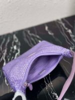 Replica Prada 1NE515 Satin mini-bag with artificial crystals Purple - 图片 7