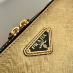 Replica Prada 2VH070 Saffiano Gold leather Prada Brique bag - 图片 6