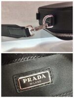 Replica Prada 2VH070 Saffiano Black leather Prada Brique bag - 图片 7