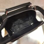 Replica Prada 2VH070 Saffiano Black leather Prada Brique bag - 图片 8