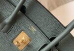 Replica Hermes Birkin Designer Tote Bag Togo Leather 28346 Almond Green - 图片 5