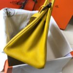 Replica Hermes Birkin Designer Tote Bag Togo Leather 28338 Yellow - 图片 4