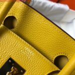 Replica Hermes Birkin Designer Tote Bag Togo Leather 28338 Yellow - 图片 6