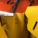 Replica Hermes Birkin Designer Tote Bag Togo Leather 28338 Yellow - 图片 7