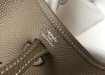 Replica Hermes Evelyne Bag Designer Hermes Mini Crossbody Real Bag 20423 Gray - 图片 3