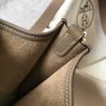 Replica Hermes Evelyne Bag Designer Hermes Mini Crossbody Real Bag 20423 Gray - 图片 7