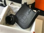 Replica Hermes Evelyne Bag Designer Hermes Mini Crossbody Real Bag 20421 Black - 图片 2