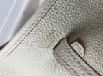 Replica Hermes Evelyne Bag Designer Hermes Mini Crossbody Bag 20396 Gold Buckle Beige - 图片 5
