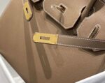 Replica Hermes Birkin Designer Tote Bag Epsom Leather 28369 elephant Gray - 图片 5