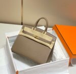Replica Hermes Birkin Designer Tote Bag Epsom Leather 28369 elephant Gray - 图片 8