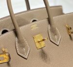 Replica Hermes Birkin Designer Tote Bag Epsom Leather 28369 elephant Gray - 图片 11