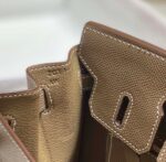 Replica Hermes Birkin Designer Tote Bag Epsom Leather 28369 elephant Gray - 图片 12