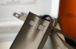 Replica Hermes Kelly Danse 22cm Leather Bag 20356 Gray - 图片 6