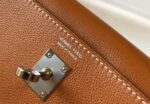 Replica Hermes Kelly Danse 22cm Leather Bag 20353 Tan - 图片 5