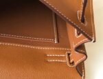 Replica Hermes Kelly Danse 22cm Leather Bag 20353 Tan - 图片 7