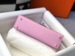 Replica Hermes Kelly Bag Hermes 19CM Epsom Shoulder Mini Bag purple 20459 - 图片 3