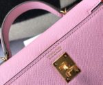 Replica Hermes Kelly Bag Hermes 19CM Epsom Shoulder Mini Bag purple 20459 - 图片 5