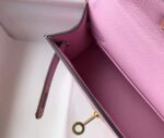 Replica Hermes Kelly Bag Hermes 19CM Epsom Shoulder Mini Bag purple 20459 - 图片 8