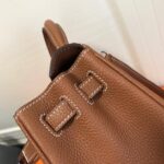 Replica Hermes Kelly Danse 20316 Designer Tote Shoulder Strap Bag Tan - 图片 10
