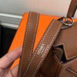 Replica Hermes Kelly Danse 20316 Designer Tote Shoulder Strap Bag Tan - 图片 11