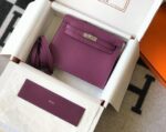 Replica Hermes Kelly Danse 22cm Leather Bag 20358 Purple - 图片 2