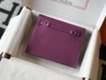Replica Hermes Kelly Danse 22cm Leather Bag 20358 Purple - 图片 3