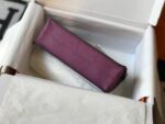 Replica Hermes Kelly Danse 22cm Leather Bag 20358 Purple - 图片 5