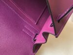 Replica Hermes Kelly Danse 22cm Leather Bag 20358 Purple - 图片 7