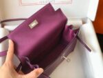 Replica Hermes Kelly Danse 22cm Leather Bag 20358 Purple - 图片 8