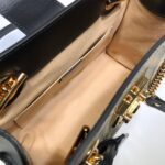 GG Padlock small GG bees shoulder bag - 图片 8