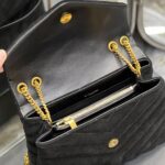 LOULOU SMALL CHAIN BAG IN “Y” QUILTED SUEDE - 图片 8