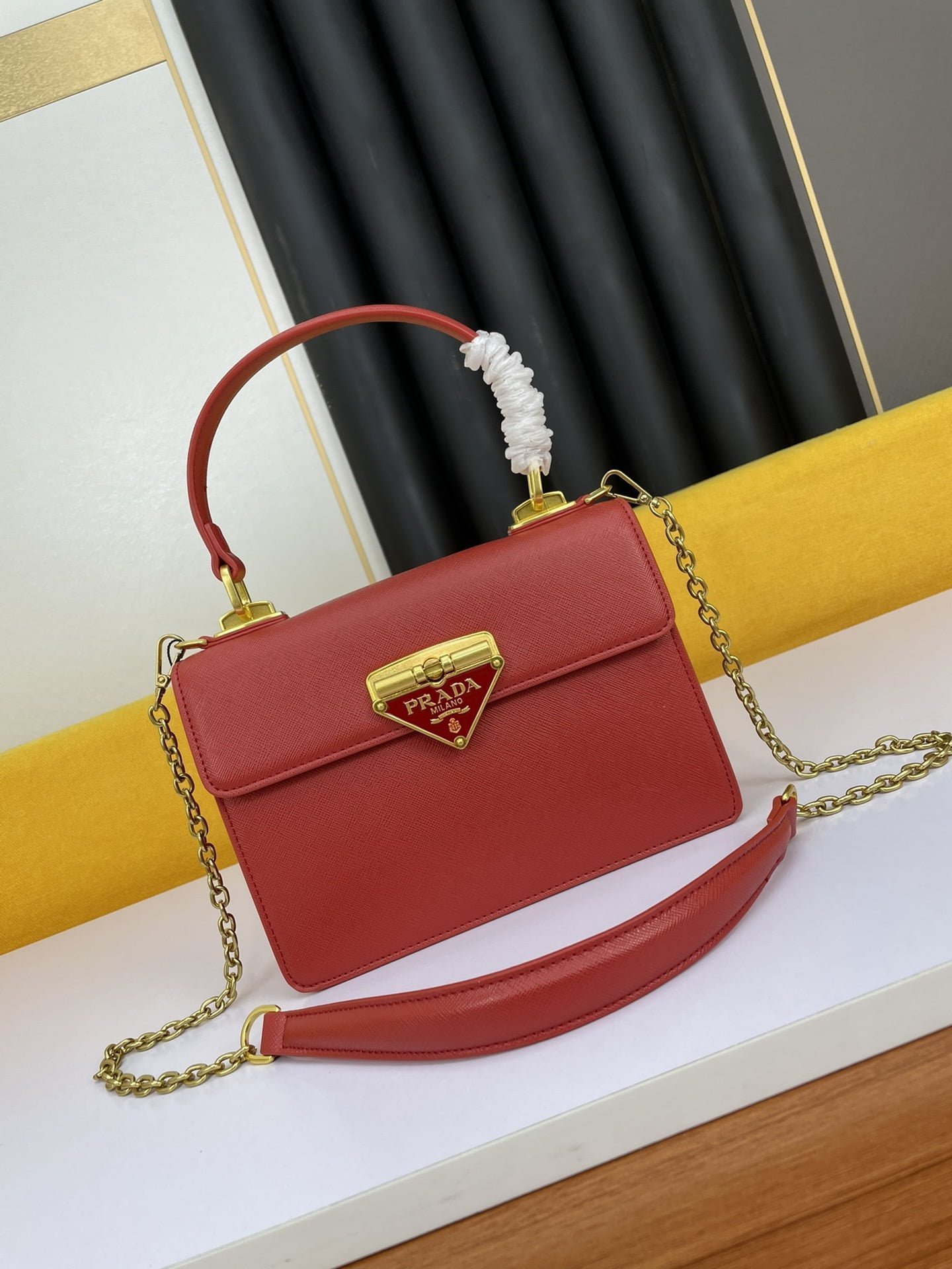 i1634048135_658_0.jpg Prada organ bag red size: 20*15*5cm - 图片 1