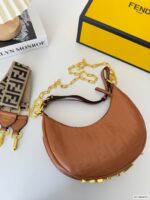 FENDI half moon bag Underarm bag size: 28*16cm