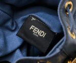 FENDI mini bucket bag 0189 Blue - 图片 5