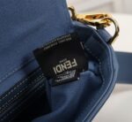 FENDI Baguette F embroidery Light Blue shoulderbag F2029 Size: 26*5*15CM - 图片 7