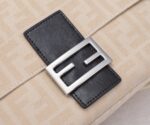 FENDI Vintage Underarm bag 7701 Waterproof cloth creamy white Size:26*15*4cm/29*21*12cm - 图片 6