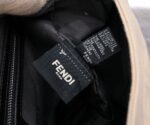FENDI Vintage Underarm bag 7701 Waterproof cloth creamy white Size:26*15*4cm/29*21*12cm - 图片 9