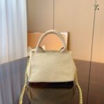 Prada Flou canvas handbag 4 colors size: 22*12*14cm - 图片 6