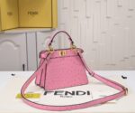 FENDI Peekaboo Pink 23ss 335 Size: 20*15cm - 图片 2