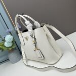 Prada Cross cut cowhide shoulder bag white 2756# size: 34*26*16cm - 图片 8