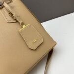 Prada Cross cut cowhide shoulder bag apricot 2756# size: 34*26*16cm - 图片 4